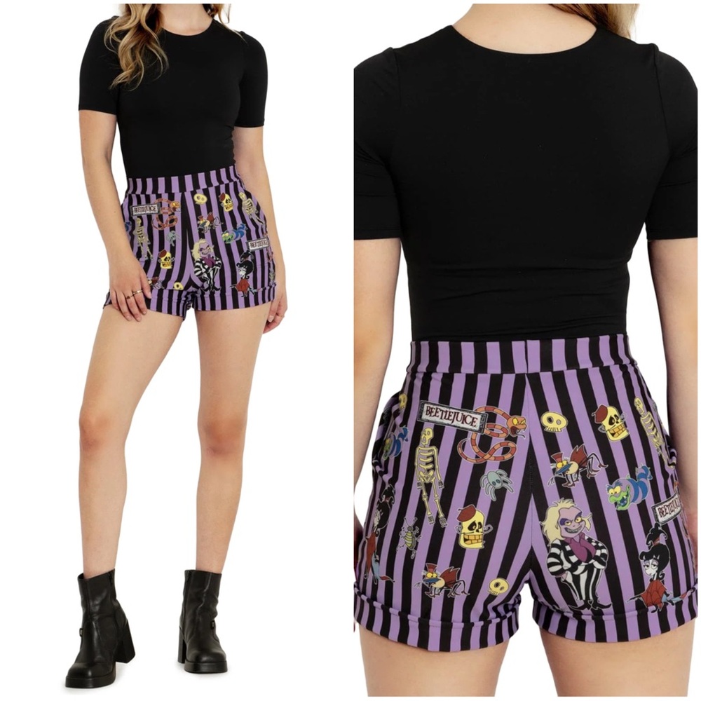 BlackMilk It’s Showtime Cuffed Shorts, M
